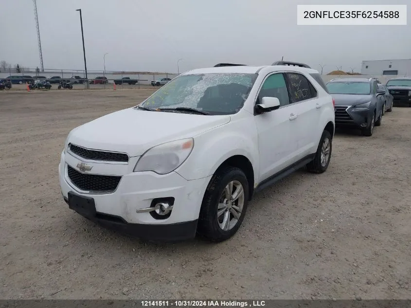 2015 Chevrolet Equinox VIN: 2GNFLCE35F6254588 Lot: 12141511