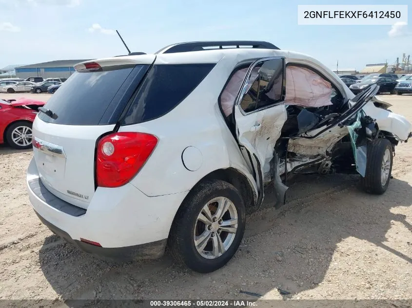 2GNFLFEKXF6412450 2015 Chevrolet Equinox 1Lt