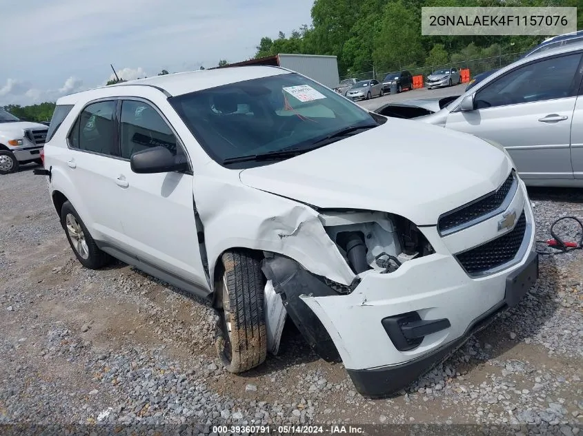 2015 Chevrolet Equinox Ls VIN: 2GNALAEK4F1157076 Lot: 39360791