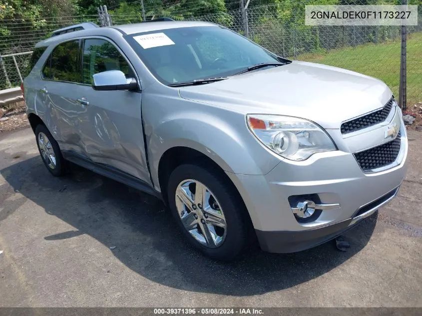 2GNALDEK0F1173227 2015 Chevrolet Equinox Ltz