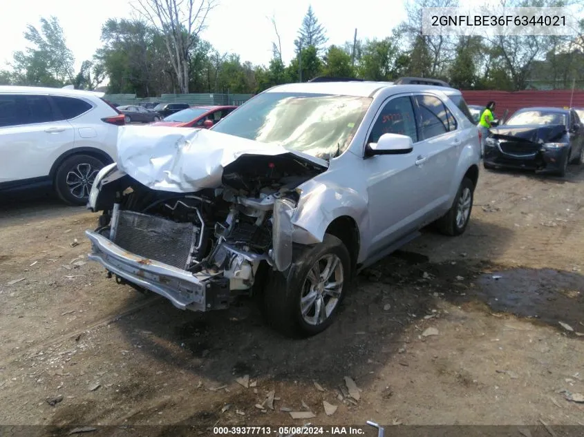 2015 Chevrolet Equinox 1Lt VIN: 2GNFLBE36F6344021 Lot: 39377713