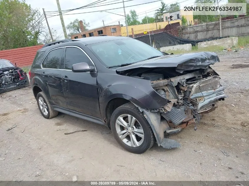 2GNFLFEK2F6334987 2015 Chevrolet Equinox 1Lt