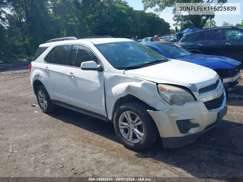 2015 Chevrolet Equinox 1Lt VIN: 2GNFLFEK1F6225839 Lot: 40261529