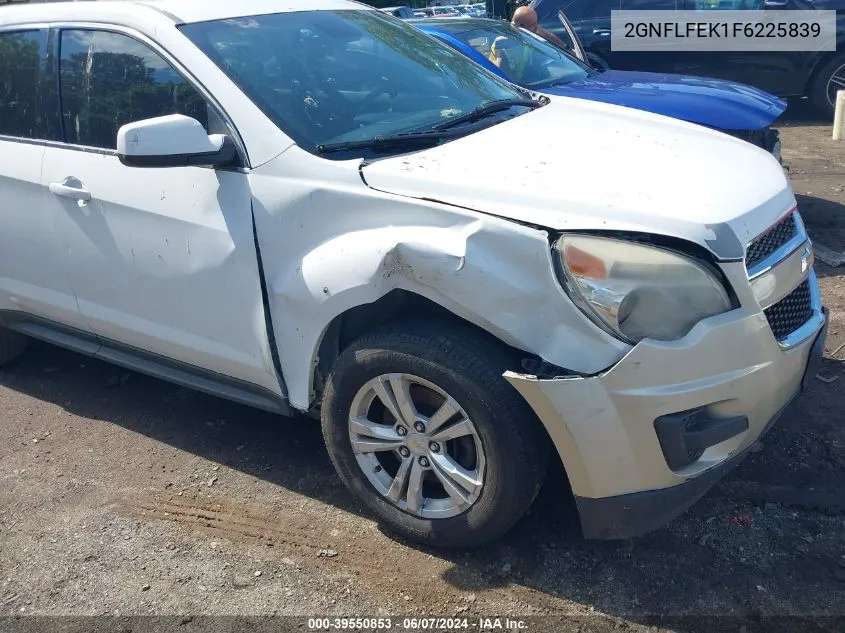 2GNFLFEK1F6225839 2015 Chevrolet Equinox 1Lt