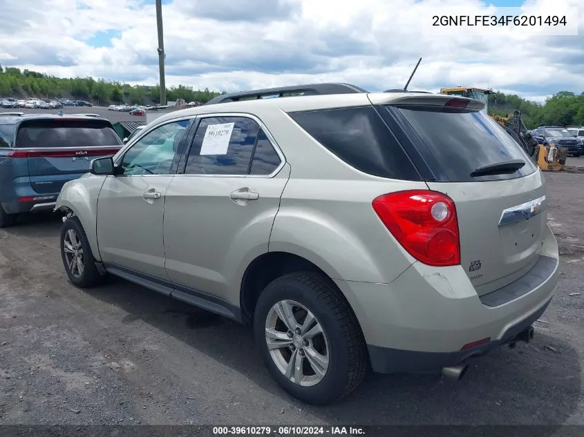 2GNFLFE34F6201494 2015 Chevrolet Equinox 1Lt