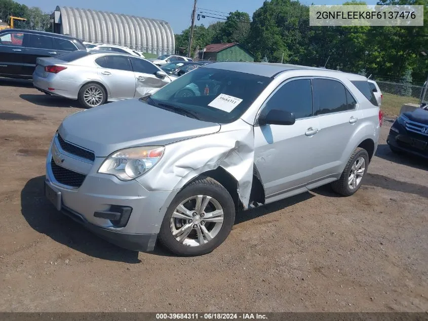 2GNFLEEK8F6137476 2015 Chevrolet Equinox Ls