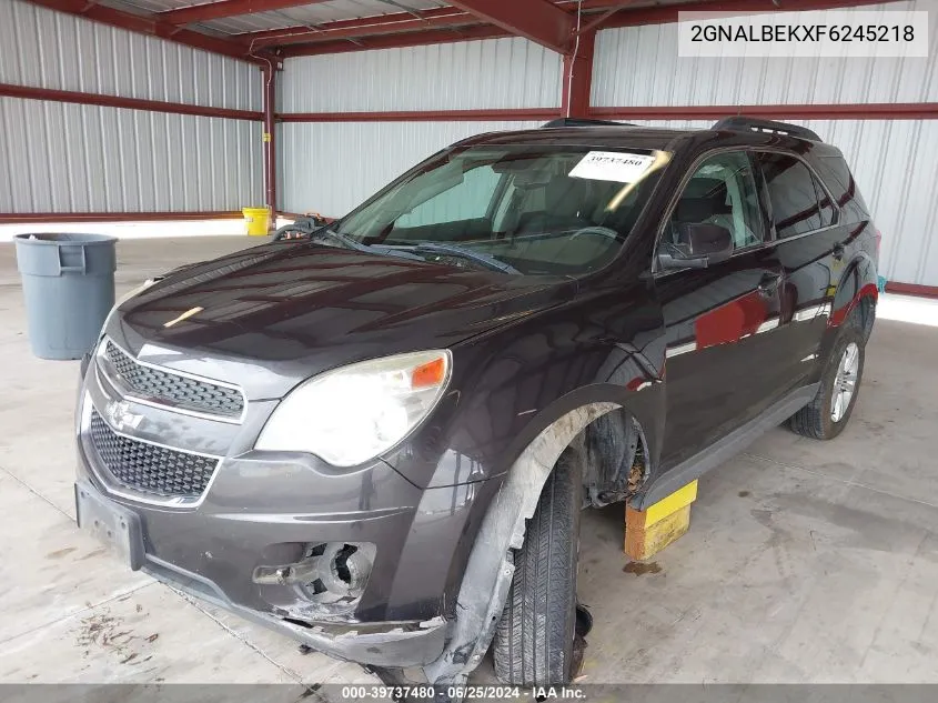 2015 Chevrolet Equinox 1Lt VIN: 2GNALBEKXF6245218 Lot: 39737480