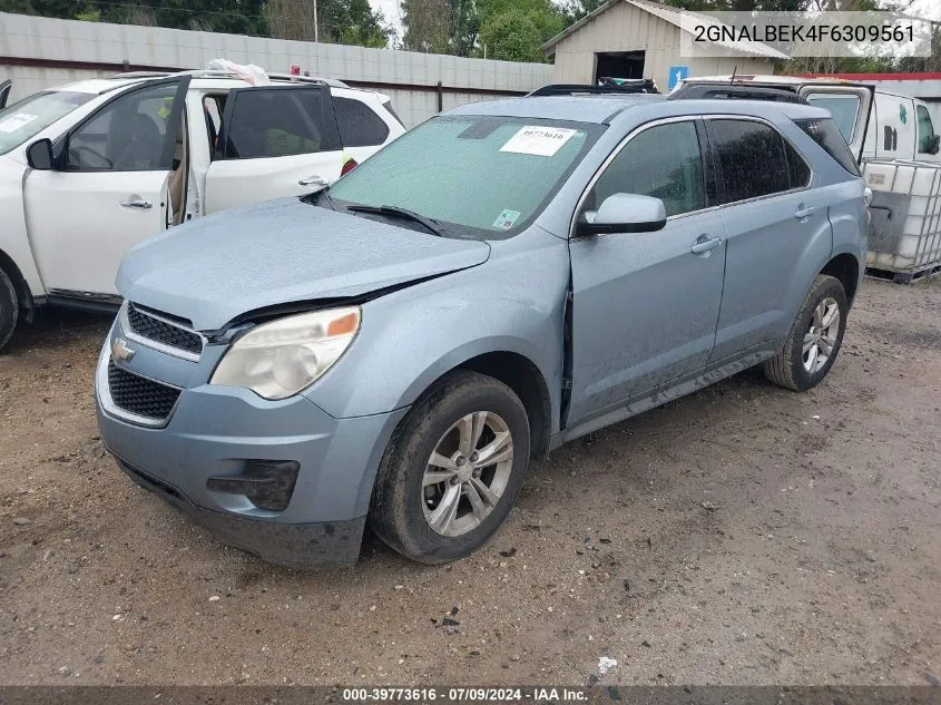 2015 Chevrolet Equinox 1Lt VIN: 2GNALBEK4F6309561 Lot: 39773616