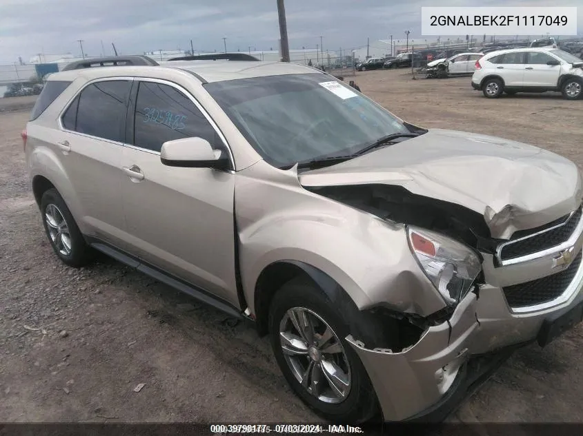 2GNALBEK2F1117049 2015 Chevrolet Equinox 1Lt