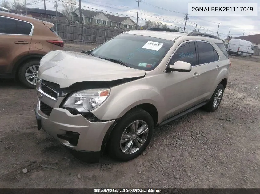 2GNALBEK2F1117049 2015 Chevrolet Equinox 1Lt