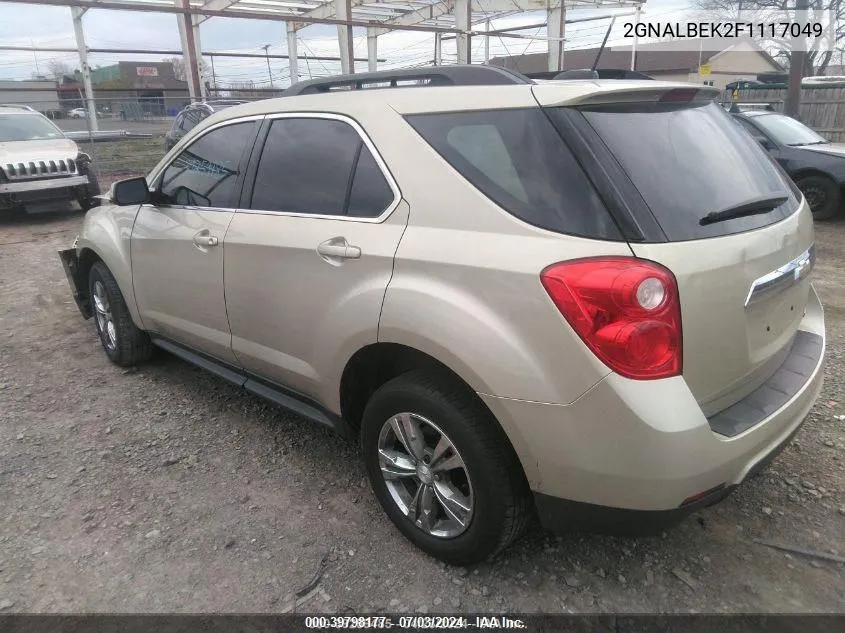 2GNALBEK2F1117049 2015 Chevrolet Equinox 1Lt