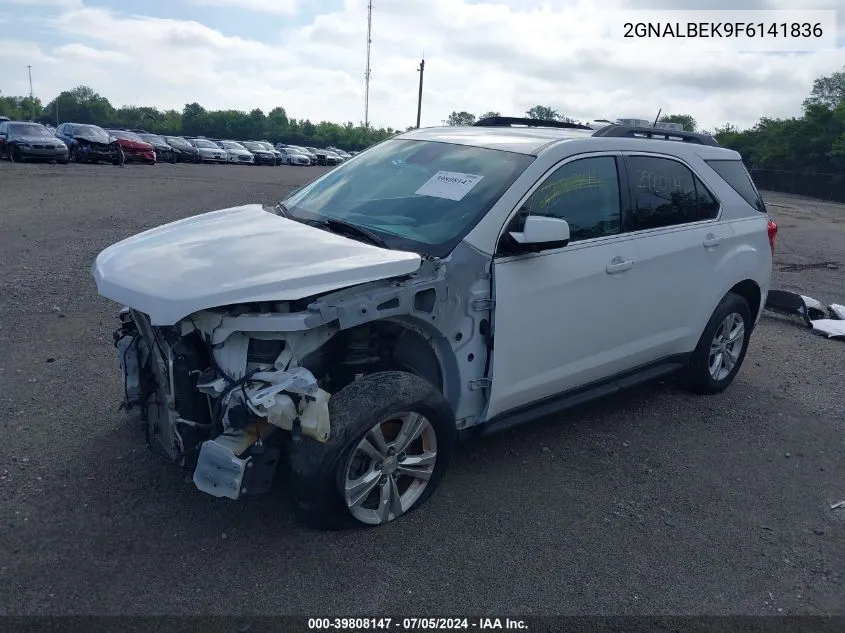 2015 Chevrolet Equinox 1Lt VIN: 2GNALBEK9F6141836 Lot: 39808147