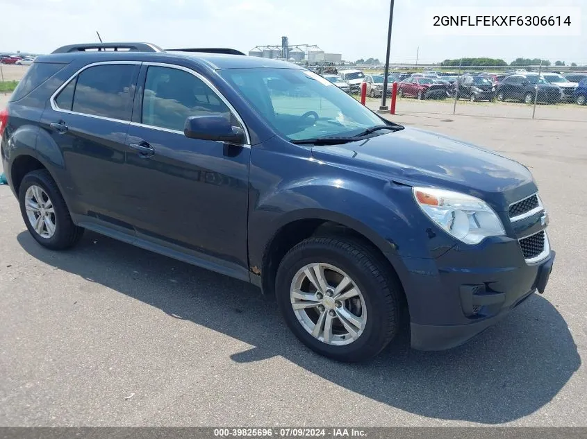 2015 Chevrolet Equinox 1Lt VIN: 2GNFLFEKXF6306614 Lot: 39825696