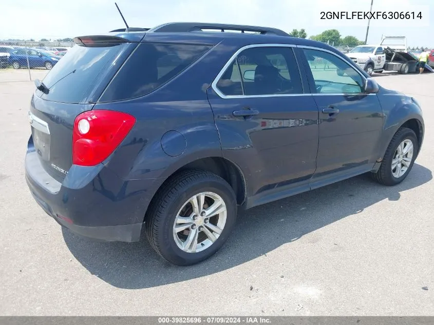 2015 Chevrolet Equinox 1Lt VIN: 2GNFLFEKXF6306614 Lot: 39825696