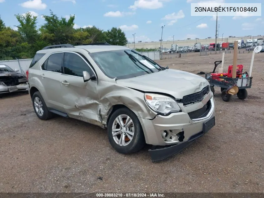 2015 Chevrolet Equinox 1Lt VIN: 2GNALBEK1F6108460 Lot: 39883210