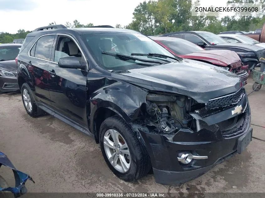 2015 Chevrolet Equinox 2Lt VIN: 2GNALCEK6F6399608 Lot: 39910335