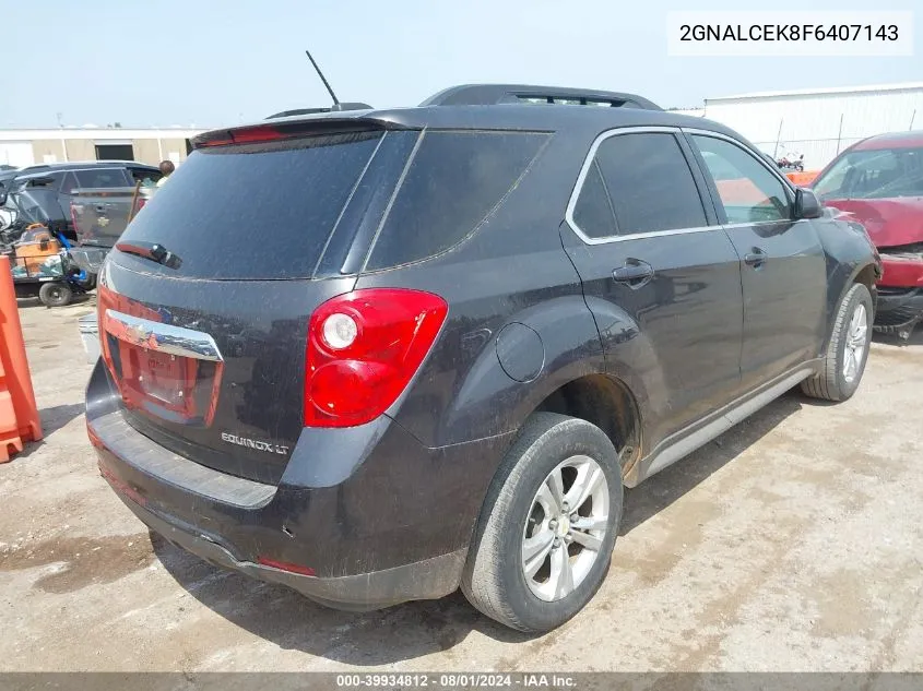 2GNALCEK8F6407143 2015 Chevrolet Equinox 2Lt