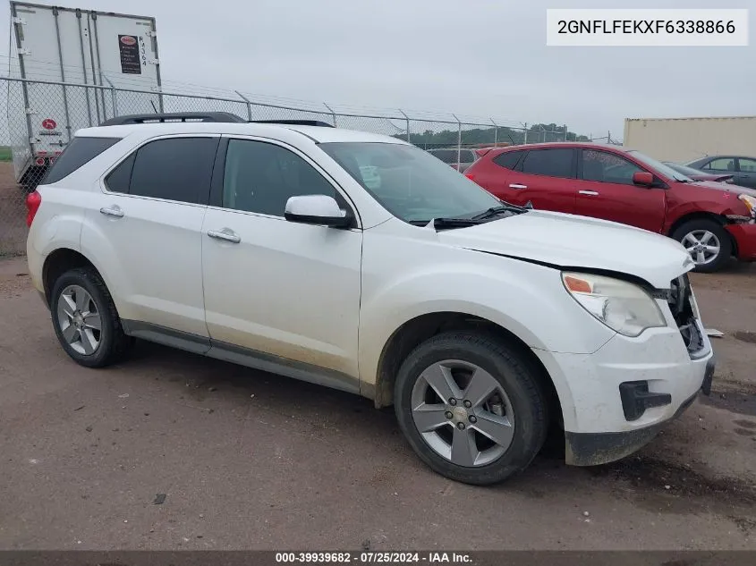 2015 Chevrolet Equinox 1Lt VIN: 2GNFLFEKXF6338866 Lot: 39939682