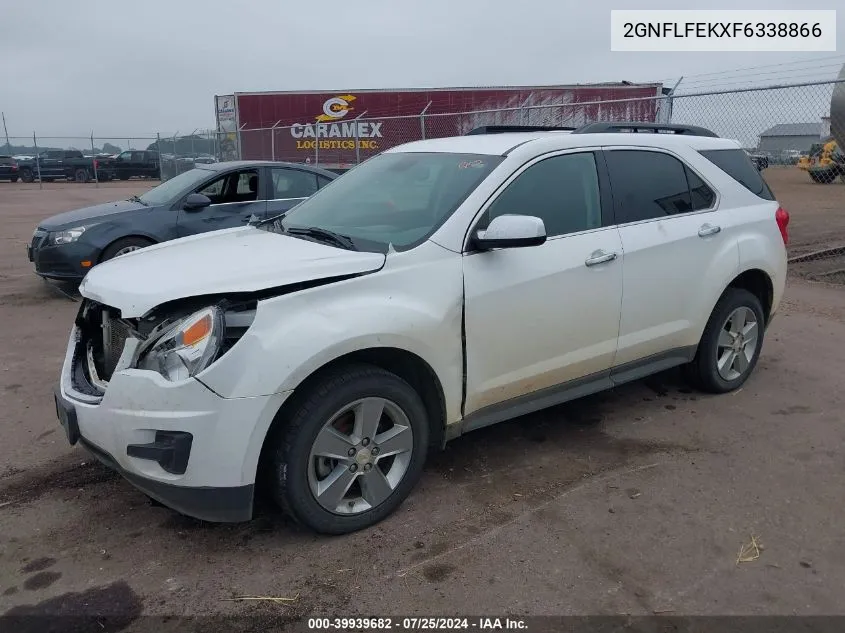 2GNFLFEKXF6338866 2015 Chevrolet Equinox 1Lt