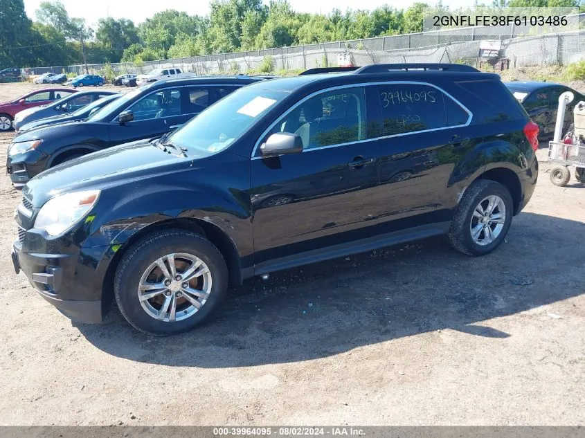 2015 Chevrolet Equinox 1Lt VIN: 2GNFLFE38F6103486 Lot: 39964095