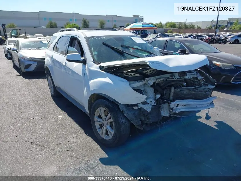 2015 Chevrolet Equinox 2Lt VIN: 1GNALCEK1FZ120327 Lot: 39970410