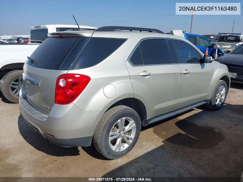 2GNALCEK3F1163480 2015 Chevrolet Equinox Lt