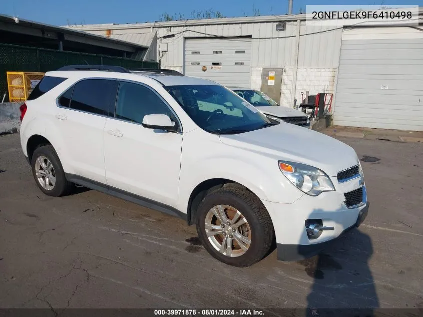 2015 Chevrolet Equinox 2Lt VIN: 2GNFLGEK9F6410498 Lot: 39971878