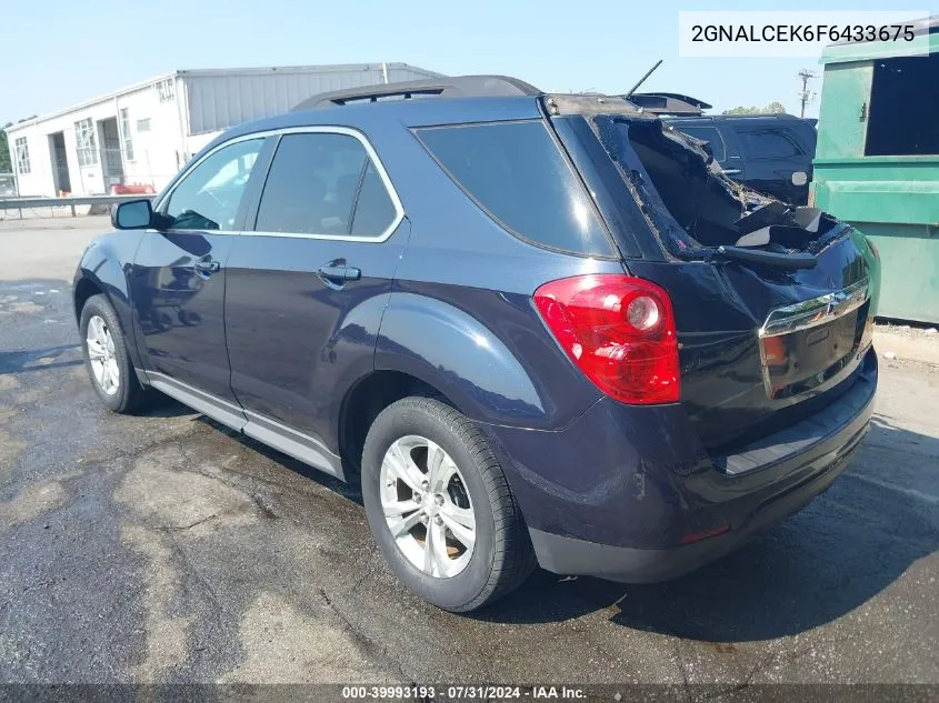 2GNALCEK6F6433675 2015 Chevrolet Equinox 2Lt