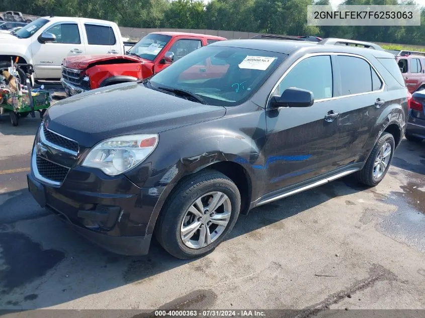 2GNFLFEK7F6253063 2015 Chevrolet Equinox 1Lt