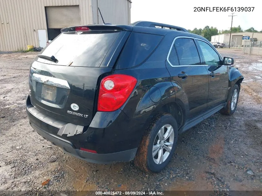 2015 Chevrolet Equinox 1Lt VIN: 2GNFLFEK6F6139037 Lot: 40025472