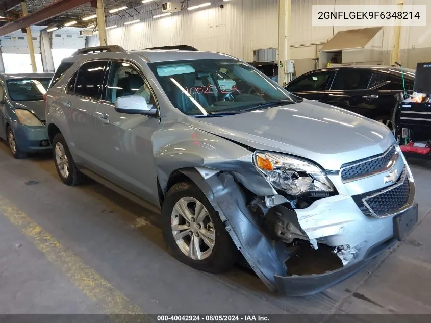 2015 Chevrolet Equinox 2Lt VIN: 2GNFLGEK9F6348214 Lot: 40042924