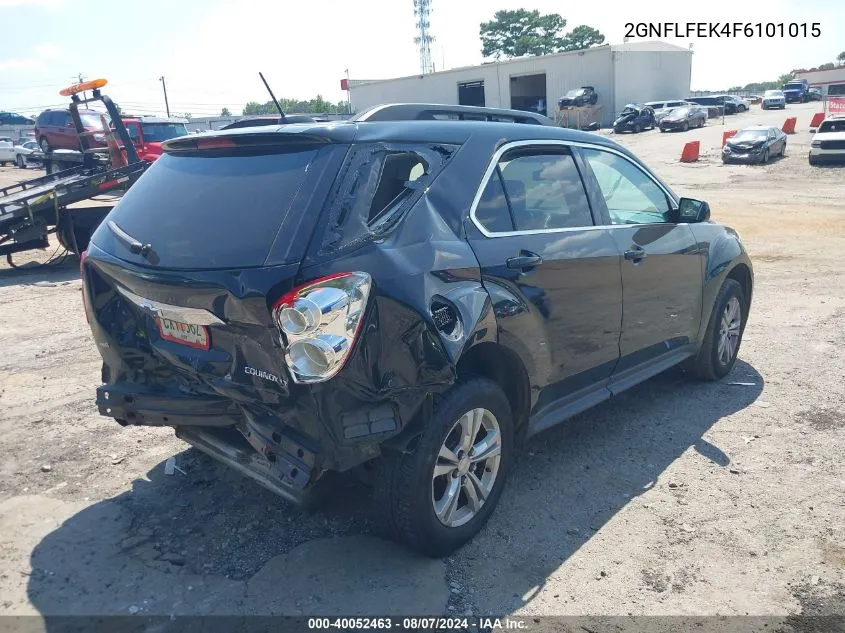 2015 Chevrolet Equinox 1Lt VIN: 2GNFLFEK4F6101015 Lot: 40052463