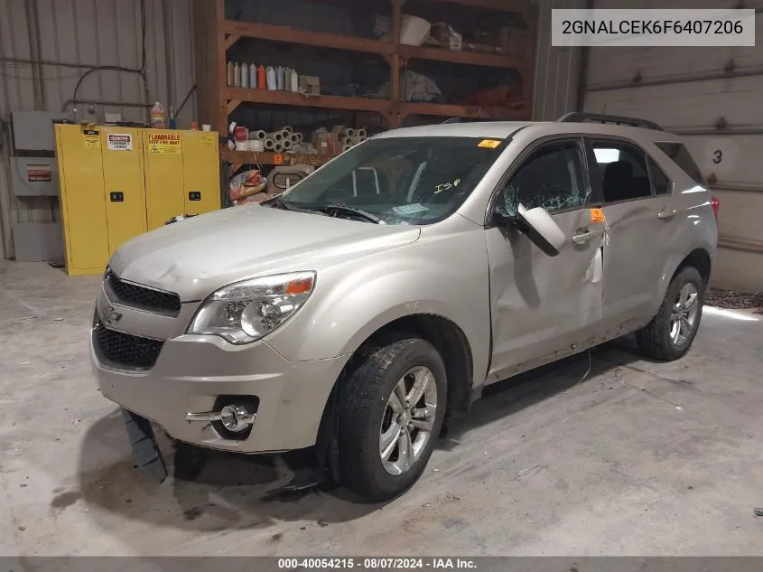 2GNALCEK6F6407206 2015 Chevrolet Equinox 2Lt