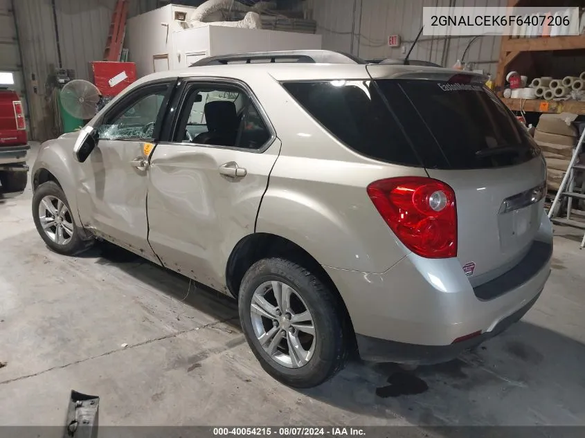 2GNALCEK6F6407206 2015 Chevrolet Equinox 2Lt