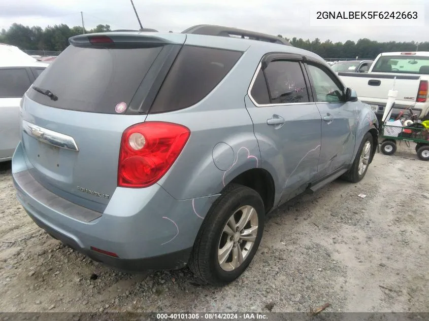 2GNALBEK5F6242663 2015 Chevrolet Equinox 1Lt