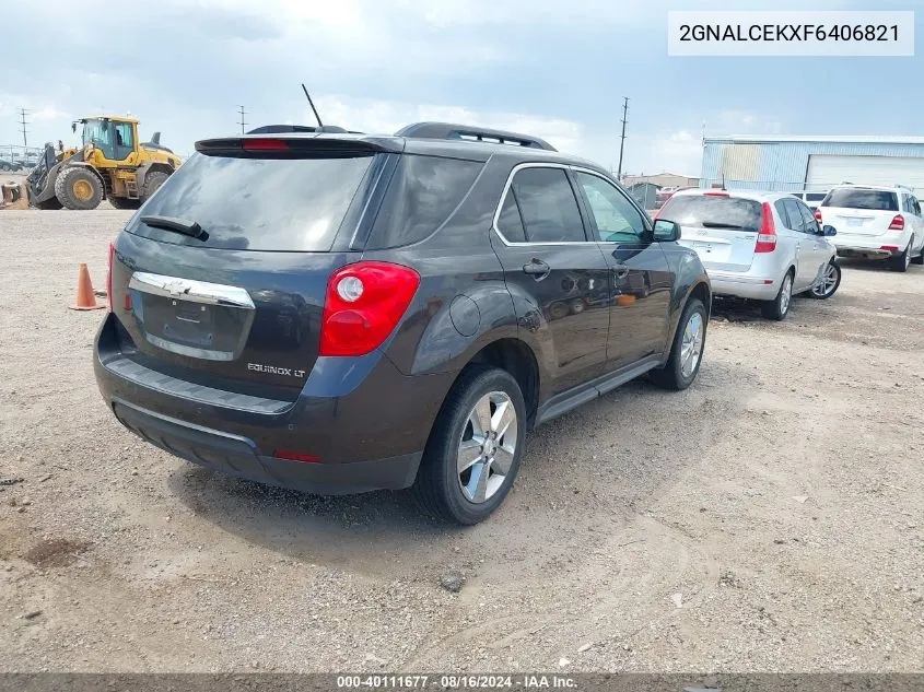 2GNALCEKXF6406821 2015 Chevrolet Equinox 2Lt