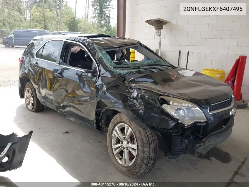 2GNFLGEKXF6407495 2015 Chevrolet Equinox 2Lt