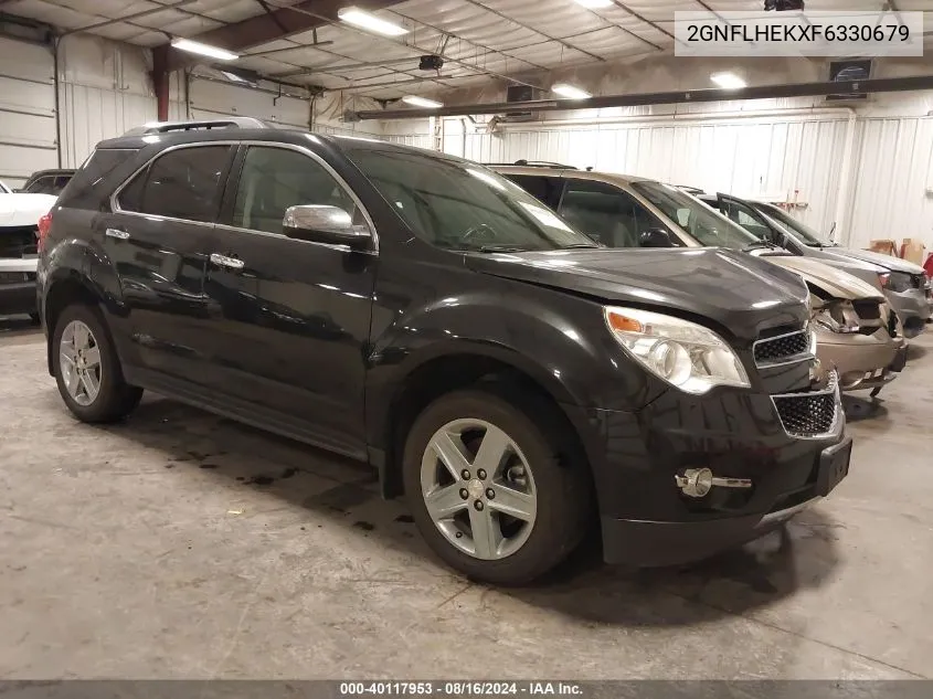 2GNFLHEKXF6330679 2015 Chevrolet Equinox Ltz