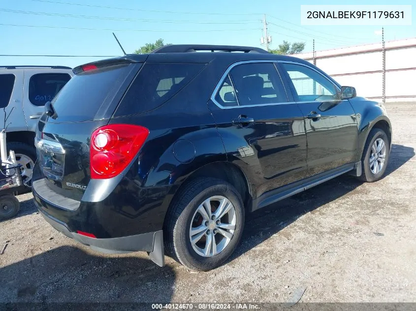 2015 Chevrolet Equinox 1Lt VIN: 2GNALBEK9F1179631 Lot: 40124670