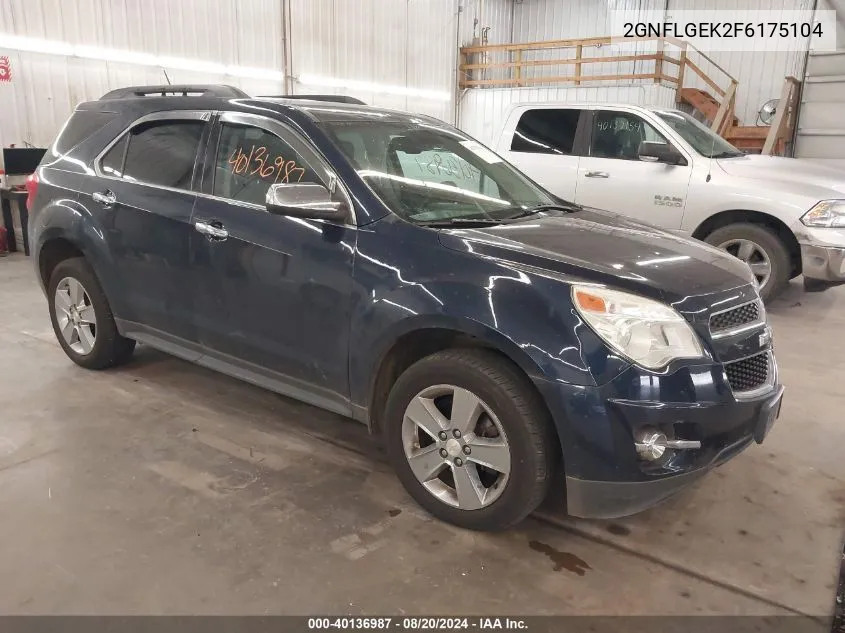 2GNFLGEK2F6175104 2015 Chevrolet Equinox Lt