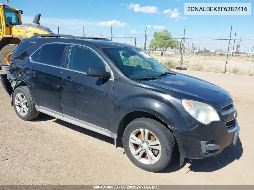 2015 Chevrolet Equinox Lt VIN: 2GNALBEK8F6382416 Lot: 40140860