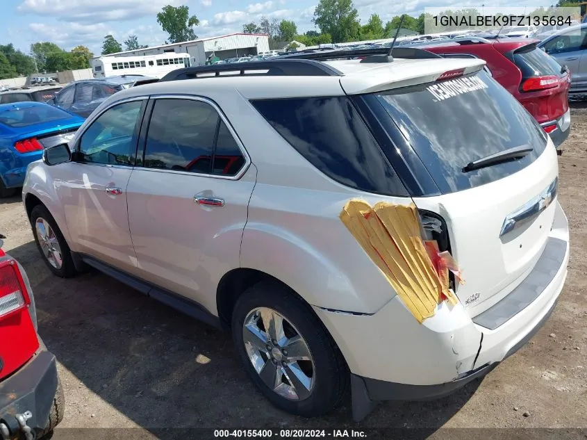 1GNALBEK9FZ135684 2015 Chevrolet Equinox 1Lt