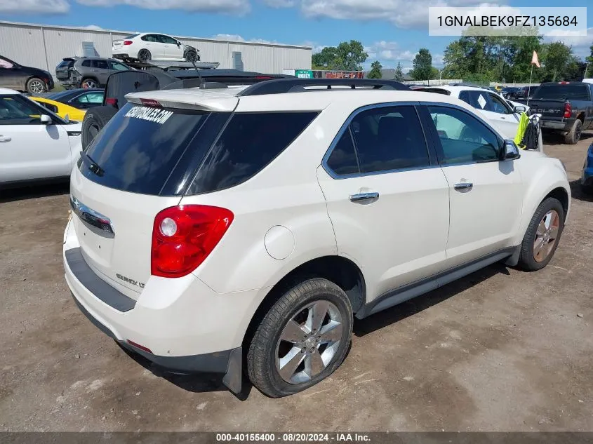 1GNALBEK9FZ135684 2015 Chevrolet Equinox 1Lt