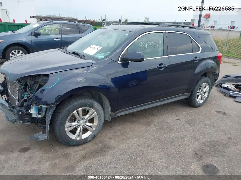 2015 Chevrolet Equinox 1Lt VIN: 2GNFLFEK1F6226585 Lot: 40155424