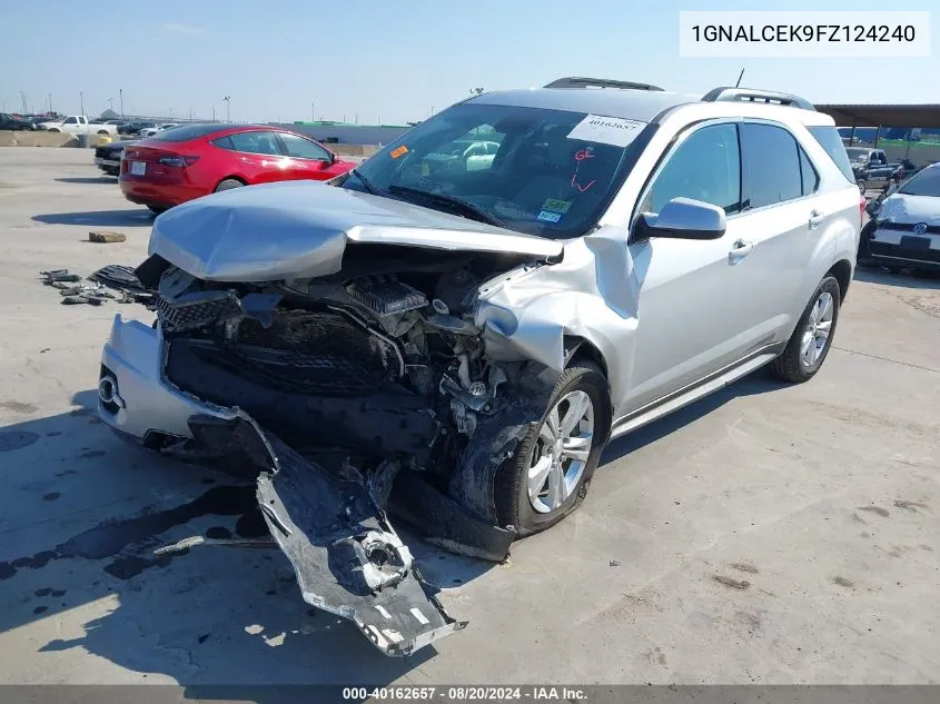 1GNALCEK9FZ124240 2015 Chevrolet Equinox 2Lt