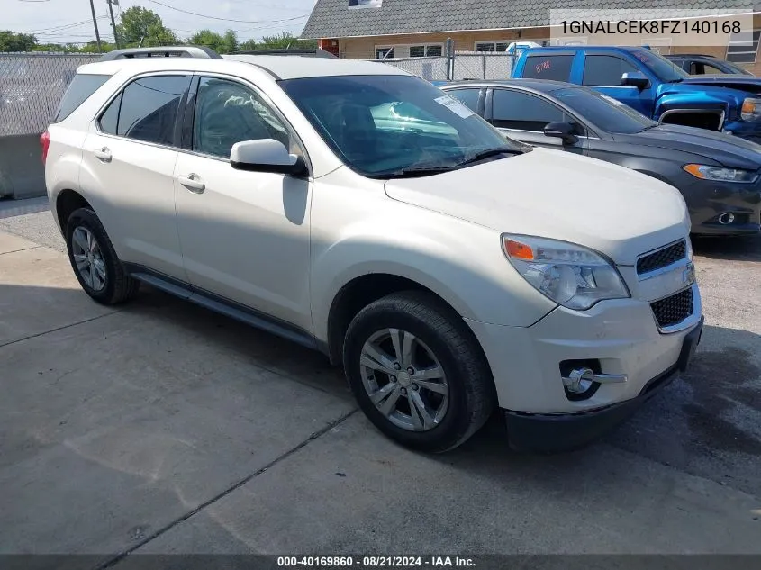 1GNALCEK8FZ140168 2015 Chevrolet Equinox 2Lt