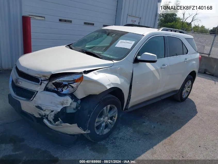 1GNALCEK8FZ140168 2015 Chevrolet Equinox 2Lt