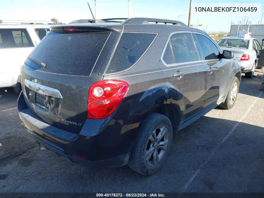 2015 Chevrolet Equinox 1Lt VIN: 1GNALBEK0FZ106459 Lot: 40176272