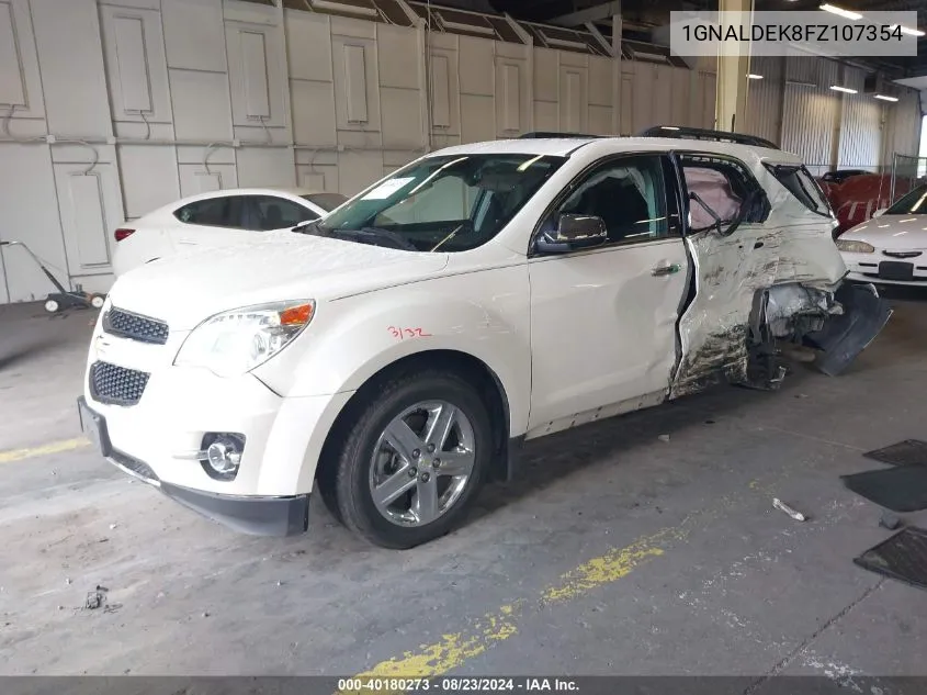 1GNALDEK8FZ107354 2015 Chevrolet Equinox Ltz