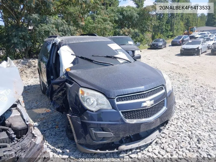 2015 Chevrolet Equinox 1Lt VIN: 2GNALBEK4F6413533 Lot: 40190490